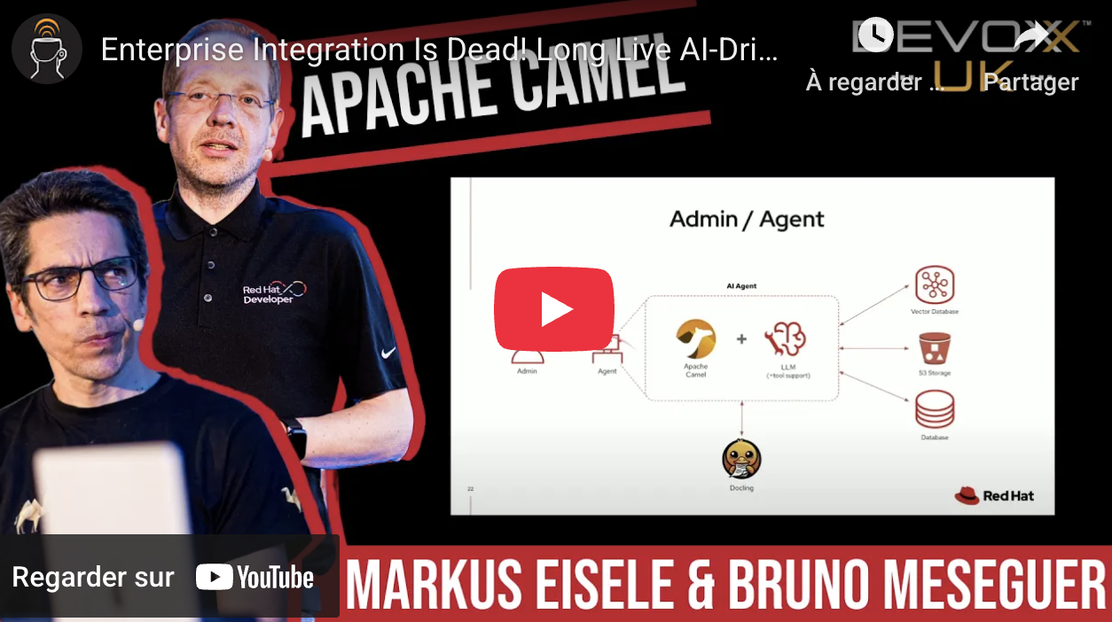 Enterprise Integration Is Dead! Long Live AI-Driven Integration with Apache Camel at Devoxx UK